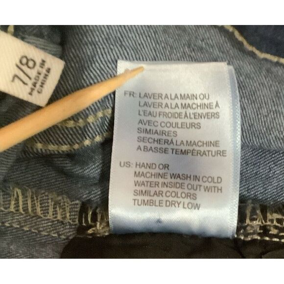 K & K Kendall & Kylie jeans 7/8 Flare lightweight stretch blue - Picture 10 of 11